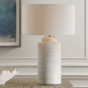 Crimp - Ribbed Table Lamp