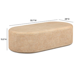 Suraya - Concrete Rounded Coffee Table