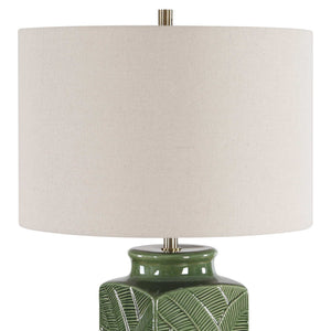 Table Lamp - Glossy Green