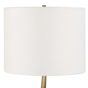 Spiraling - Cordless Brass Buffet Lamp - Black / Gold