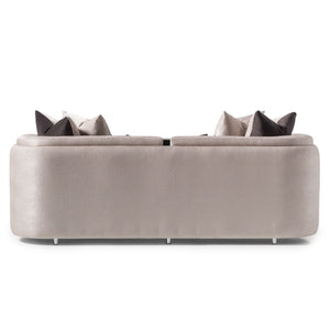 Carmela - Sofa - Zinc / Silver - R&R Furniture Gallery (Fountain Valley, CA)