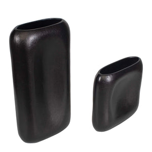 Anodic - Vases (Set of 2) - Dark Brown