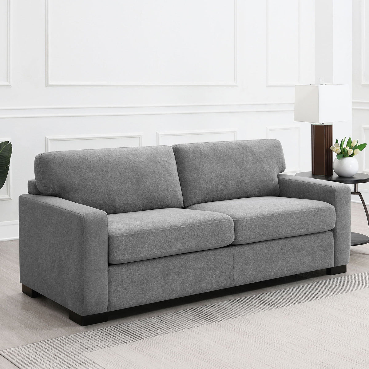 Vicente - Sleeper Sofa With Queen Mattress - Gray