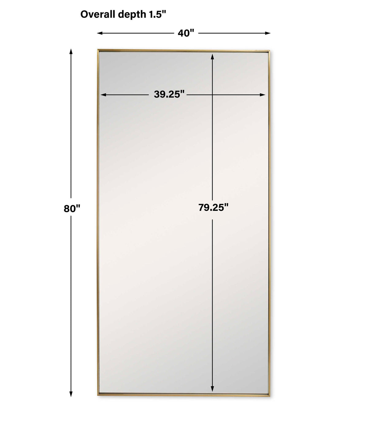 Harland - Mirror - Brass