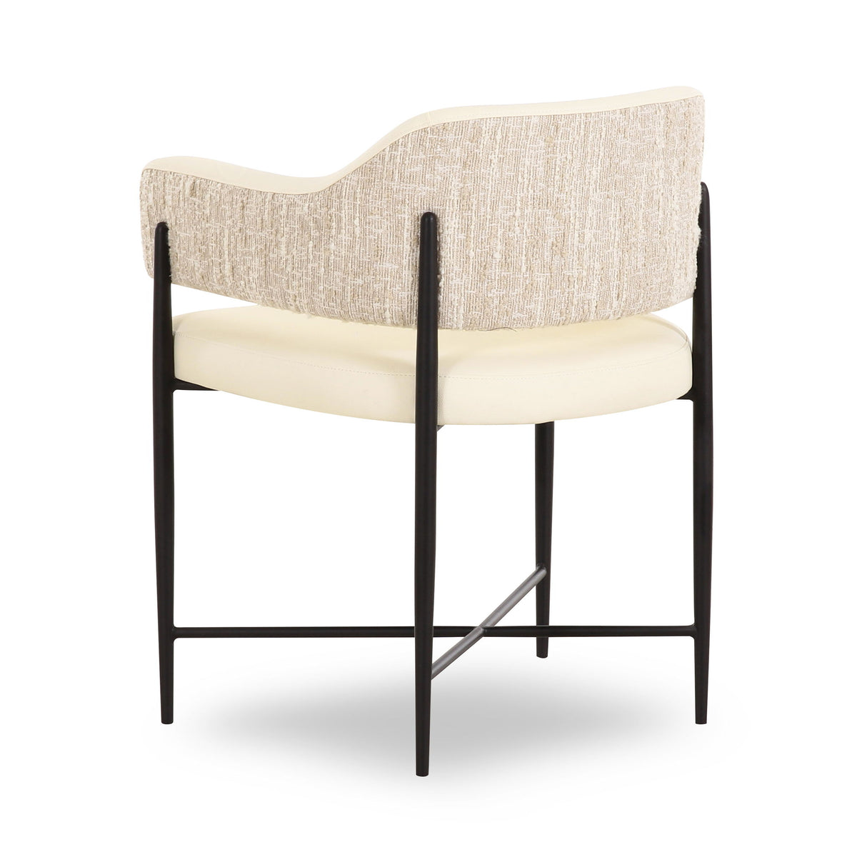 Sezanne - Vegan Leather 2-Tone Dining Chair - R&R Furniture Gallery (Fountain Valley, CA)