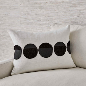 Spot On - Pillow - Black / White