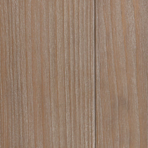 Classic Home Corin tall accent cabinet with wood finish and sleek design, featuring multiple storage compartments.