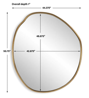 Wabi-Sabi - Mirror - Brass / Bronze / Gold