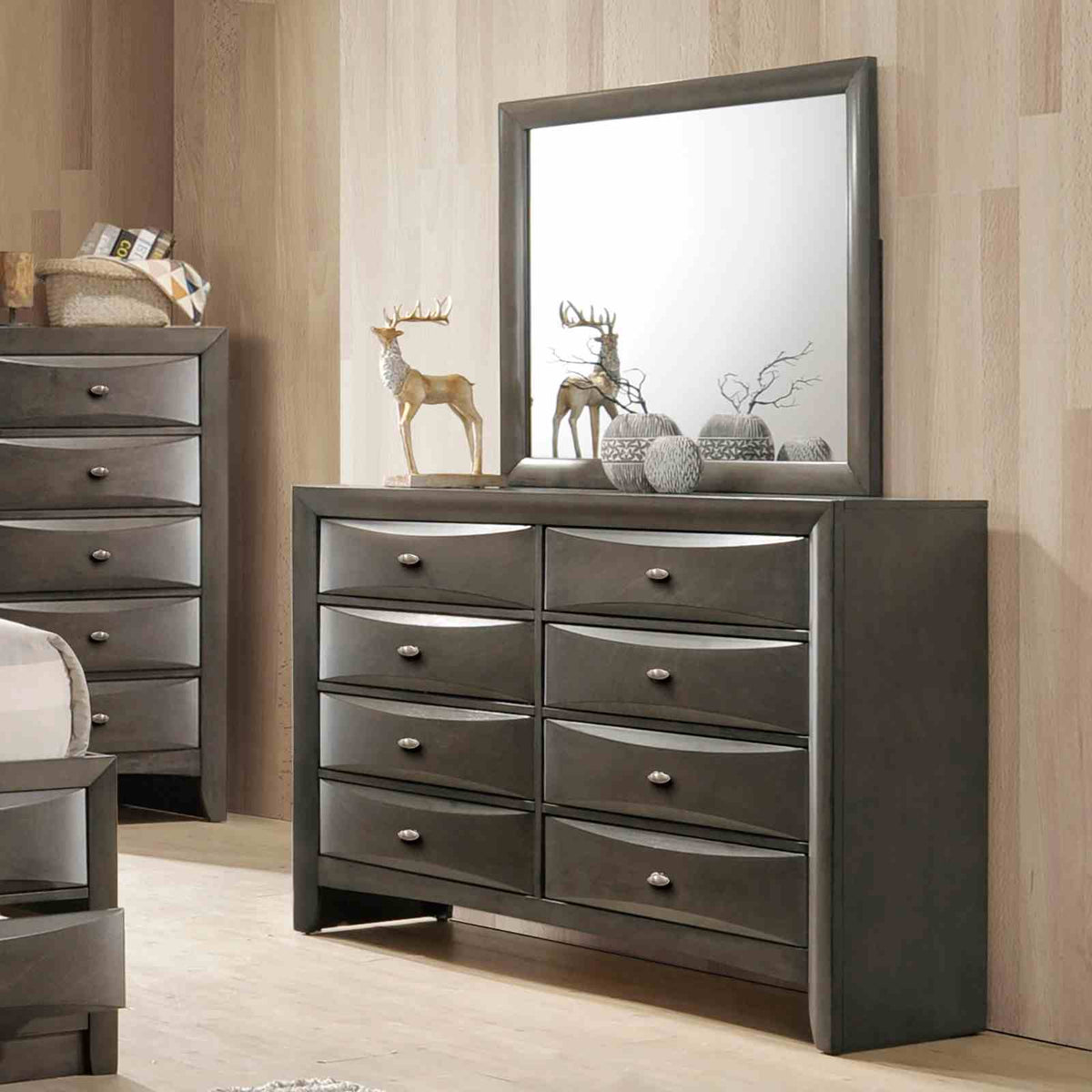 Zosimo - Dresser, Gray