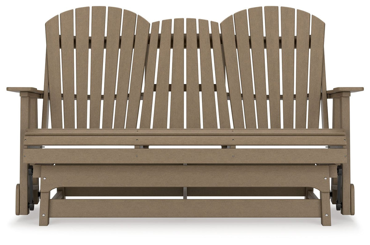 Hyland Wave - Glider Loveseat - R&R Furniture Gallery (Fountain Valley, CA)