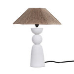 Shabby - Table Lamp - Natural / White - R&R Furniture Gallery (Fountain Valley, CA)