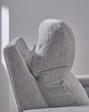 Pineland - Glider Power Recliner With Audio System - Pewter - R&R Furniture Gallery (Fountain Valley, CA)