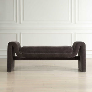 Manson - Modern Bench - Charcoal
