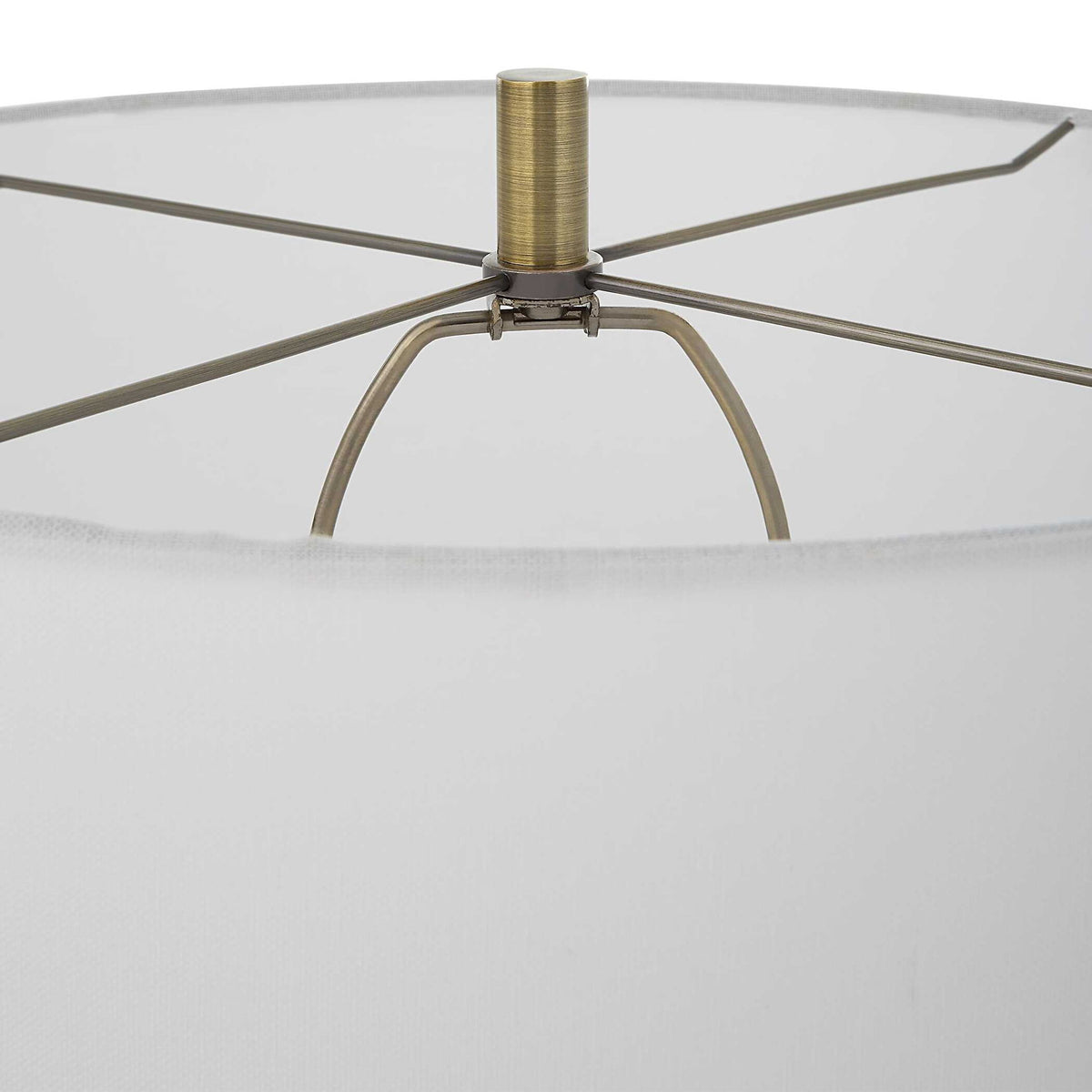 Annily - Crystal Table Lamp - Brass