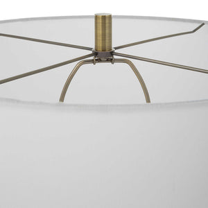 Annily - Crystal Table Lamp - Brass