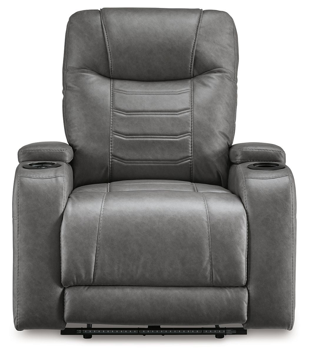 Schooner Rocks - Power Recliner / Adj Headrest - R&R Furniture Gallery (Fountain Valley, CA)