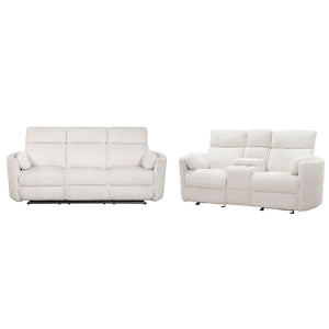 Radius - Power Reclining Sofa Set - R&R Furniture Gallery (Fountain Valley, CA)