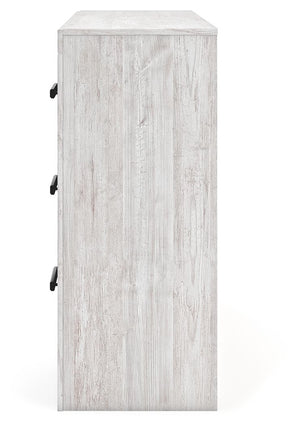 Cayboni - Six Drawer Dresser - Whitewash - R&R Furniture Gallery (Fountain Valley, CA)