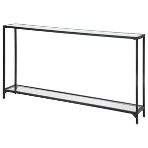 Console Table - Satin Black
