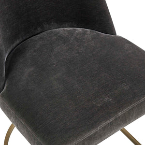 Hanni - Upholstered Dining Chair - Gray