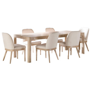 Solano 7-piece Extension Table Dining Set Weathered Mango