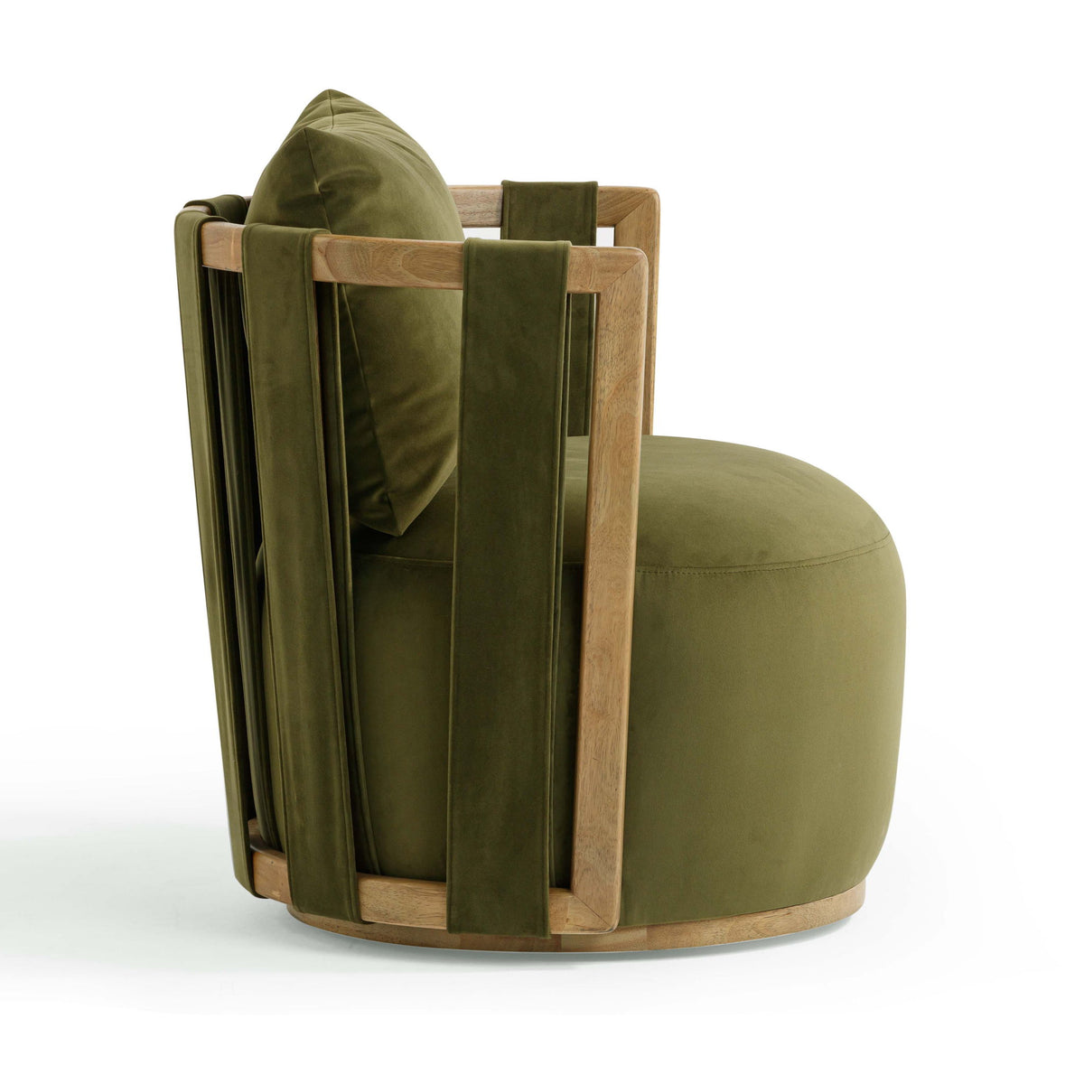 Paolo - Textured Weave Swivel Chair - R&R Furniture Gallery (Fountain Valley, CA)