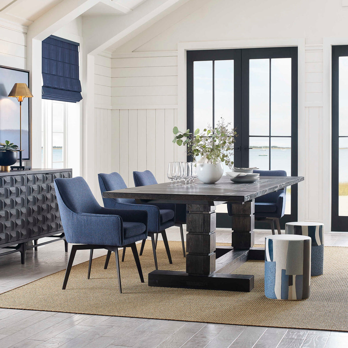 Black Magic - Extension Dining Table - Black