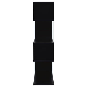 Elias - 4 Shelf Bookshelf With Zigzag Design