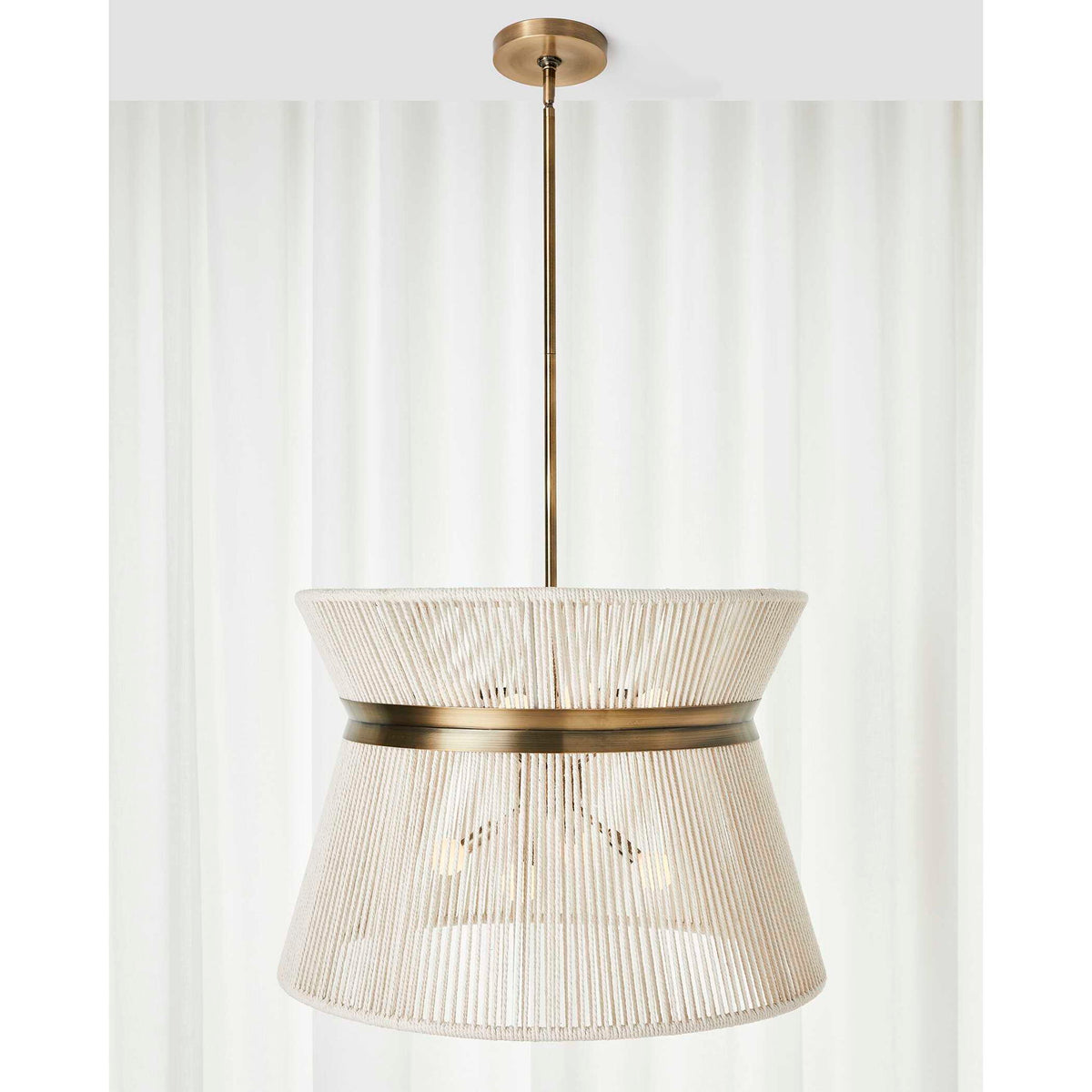 Highly Strung - 8 Light Round Pendant