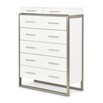 Marquee - 7-Drawer Chest - Cloud White - R&R Furniture Gallery (Fountain Valley, CA)