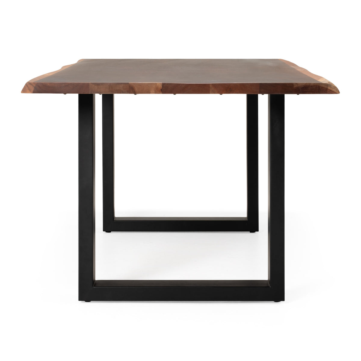 Taylor Modern 79" Live Edge Wood Dining Table — view 3