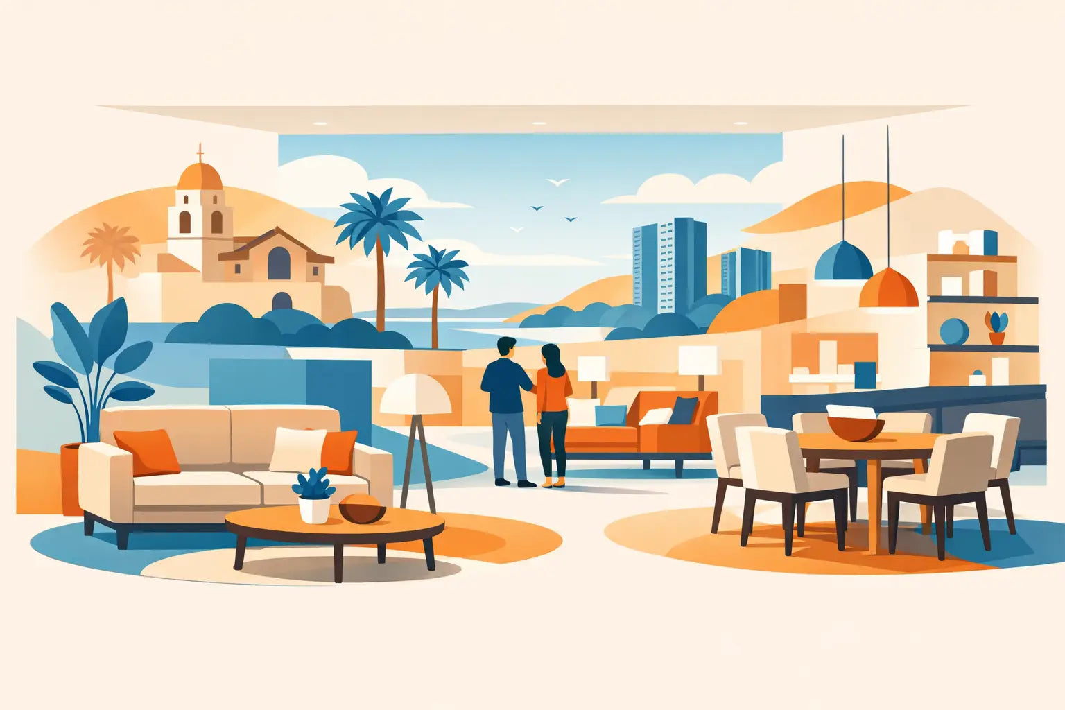 Orange County Furniture Showroom Guide