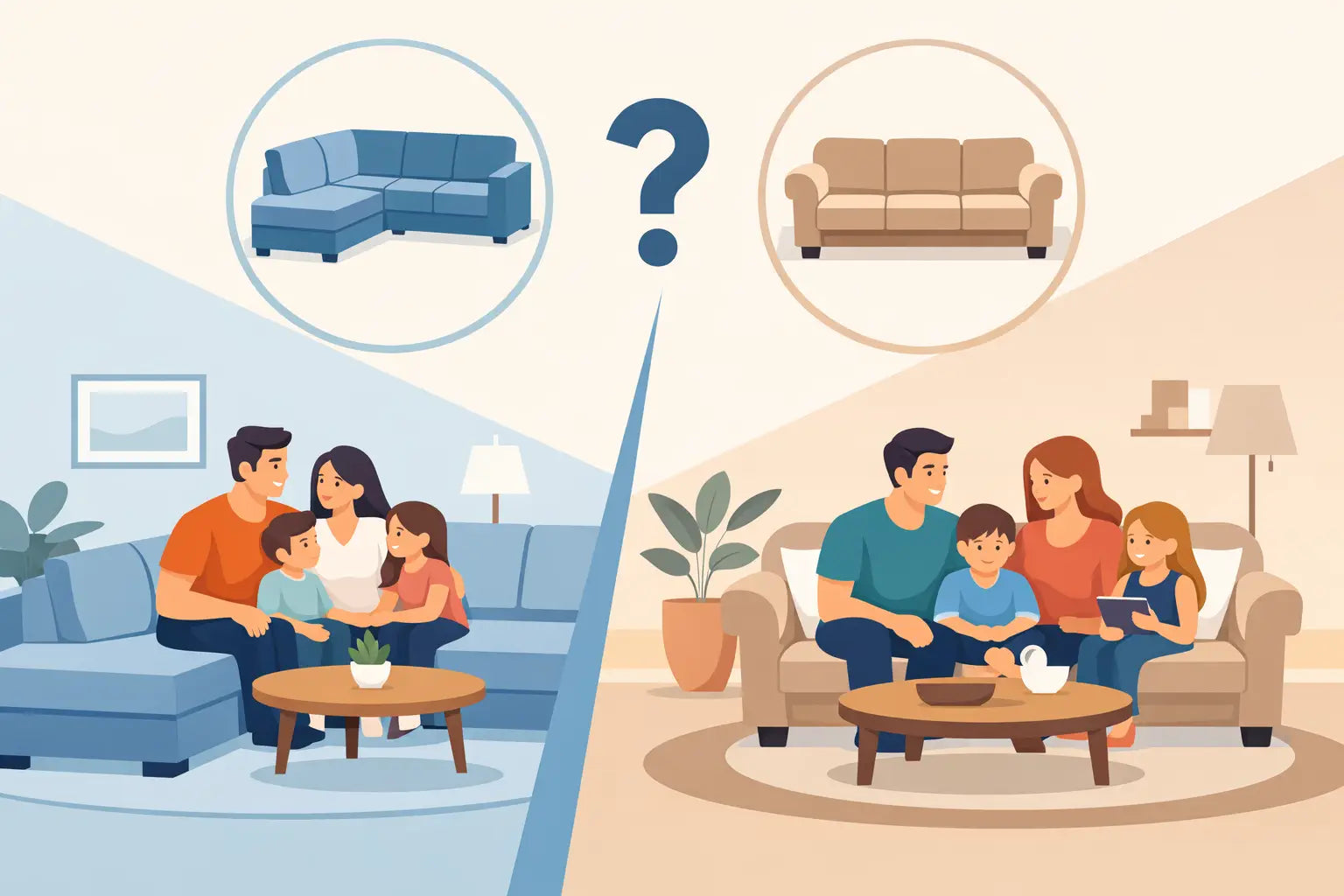 Sectional vs Sofa for Families: Which Fits?