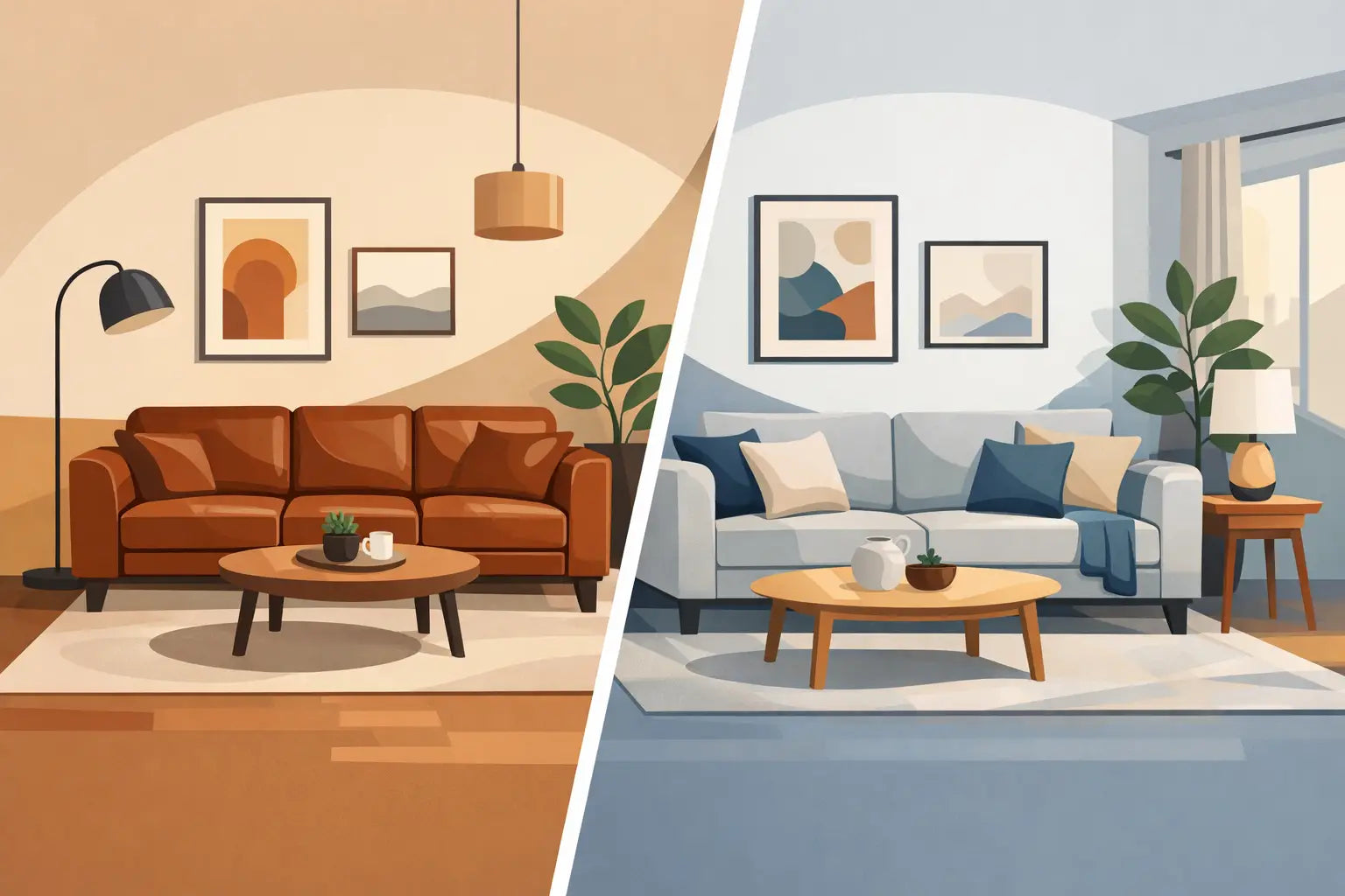 Leather Sofa vs Fabric: Which Fits Your Home?