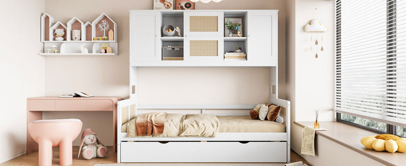 Daybed And All In One Cabinet And Shelf - R&R Furniture Gallery (Fountain Valley, CA)