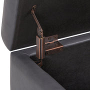 Hamilton - Upholstered Storage Ottoman - R&R Furniture Gallery (Fountain Valley, CA)