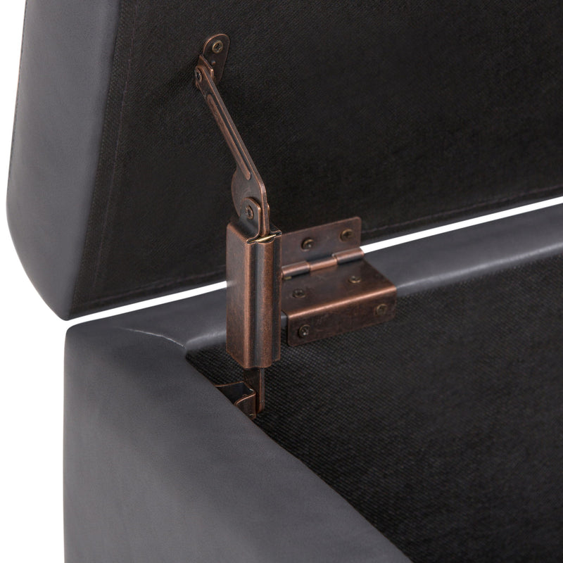 Hamilton - Upholstered Storage Ottoman - R&R Furniture Gallery (Fountain Valley, CA)