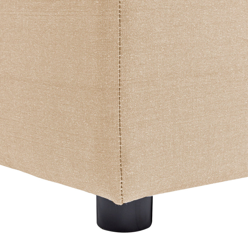 Cleo - Modular Upholstered Deep Seating Patio Corner Chair Axroma Olefin - R&R Furniture Gallery (Fountain Valley, CA)