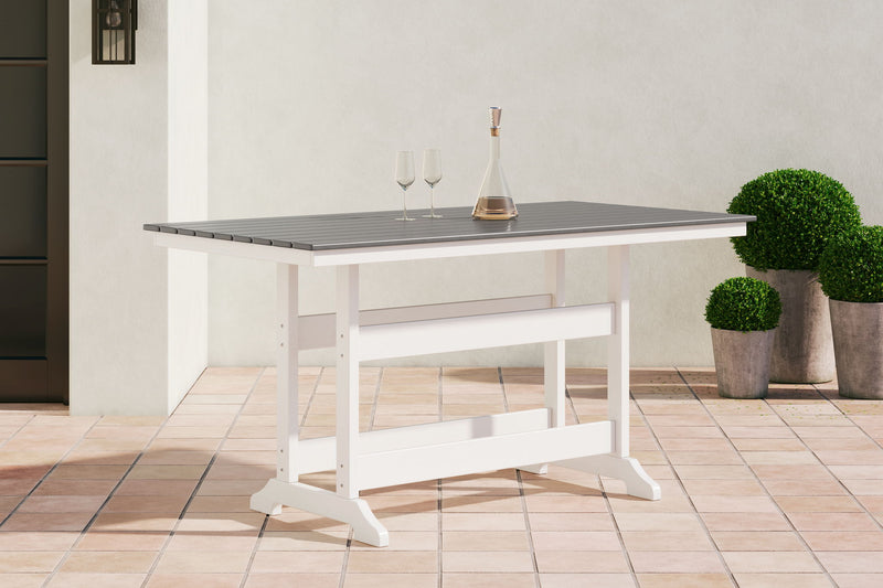 Transville - Counter Table W/Umb Opt - R&R Furniture Gallery (Fountain Valley, CA)