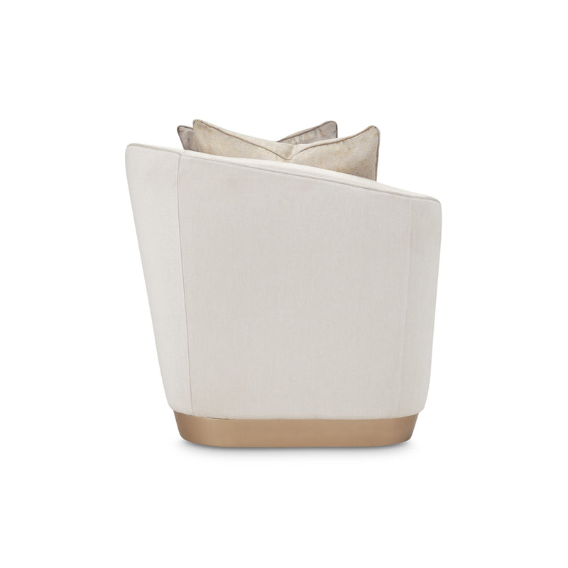 La Rachelle - Chaise - Icicle / Champagne - R&R Furniture Gallery (Fountain Valley, CA)