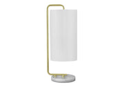 Lighting, Table Lamp, Marble, Contemporary - White - R&R Furniture Gallery (Fountain Valley, CA)