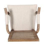 Elegant French Country Style Dining Chair With Cane Backrest - R&R Furniture Gallery (Fountain Valley, CA)