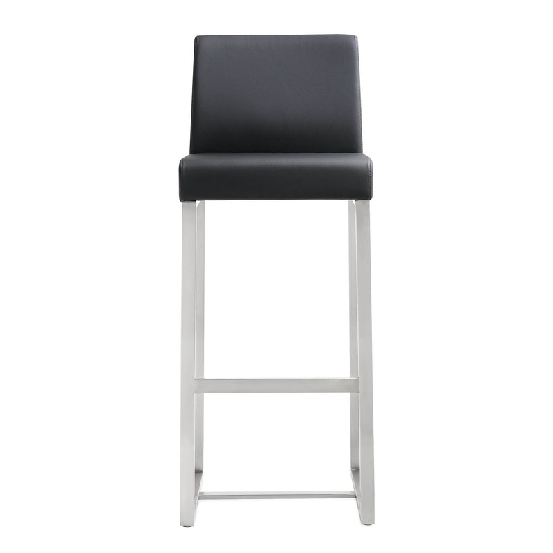Denmark - Stainless Steel Barstool (Set of 2) - R&R Furniture Gallery (Fountain Valley, CA)