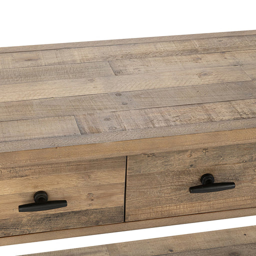 Talladega - Console Table - Natural Pine - R&R Furniture Gallery (Fountain Valley, CA)