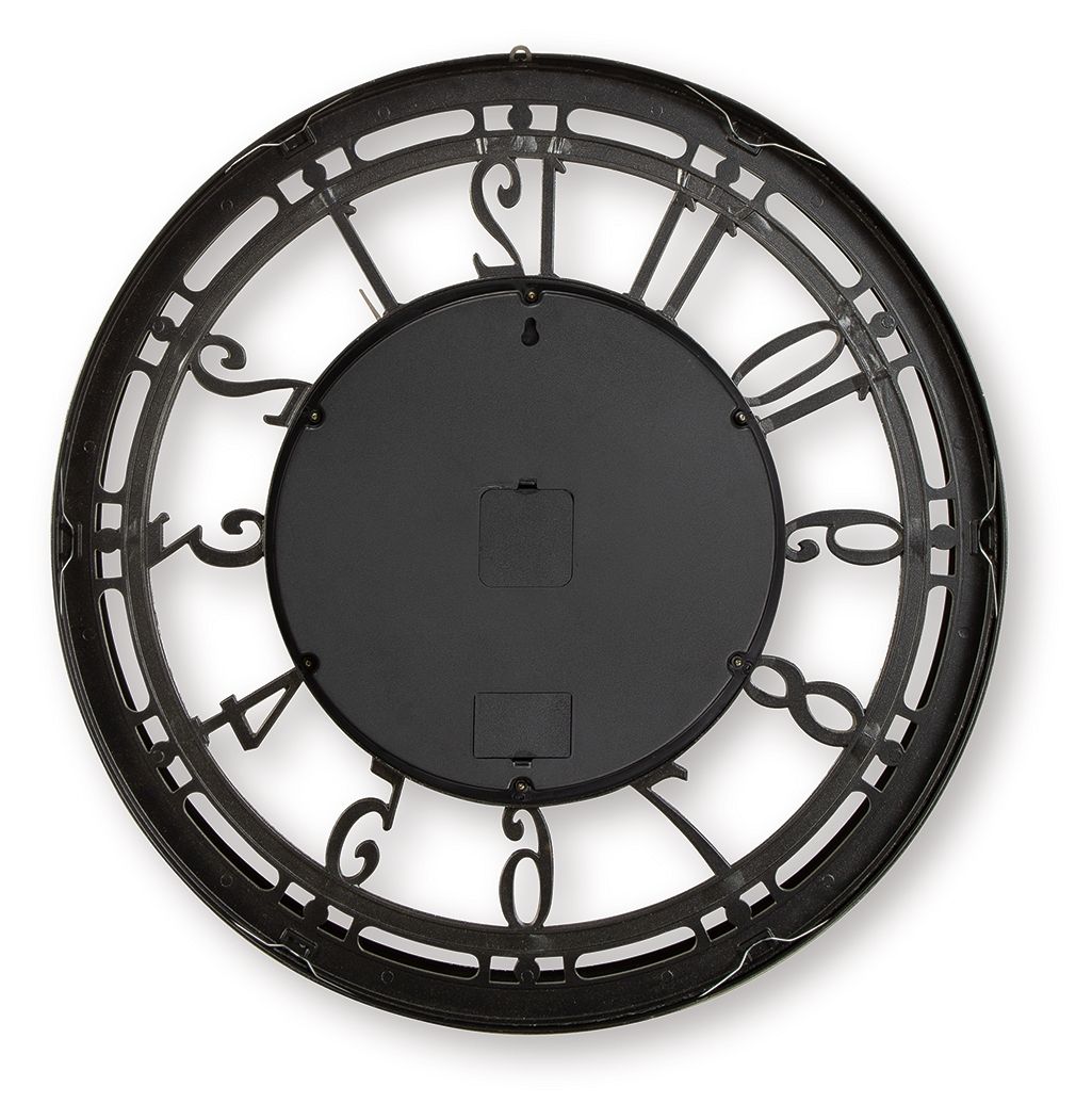 Gilover - Wall Clock - Champagne Finish - R&R Furniture Gallery (Fountain Valley, CA)