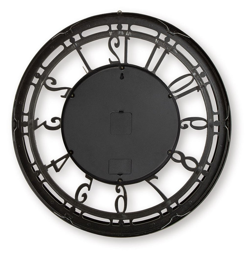 Gilover - Wall Clock - Champagne Finish - R&R Furniture Gallery (Fountain Valley, CA)