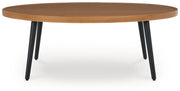 Horizon Hall - Cocktail Table - Two-tone Brown - R&R Furniture Gallery (Fountain Valley, CA)