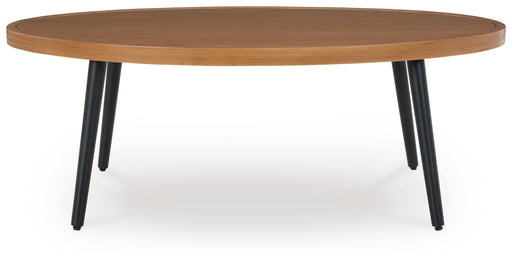 Horizon Hall - Cocktail Table - Two-tone Brown - R&R Furniture Gallery (Fountain Valley, CA)