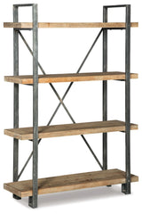 Forestmin - Bookcase - Brown / Black - R&R Furniture Gallery (Fountain Valley, CA)