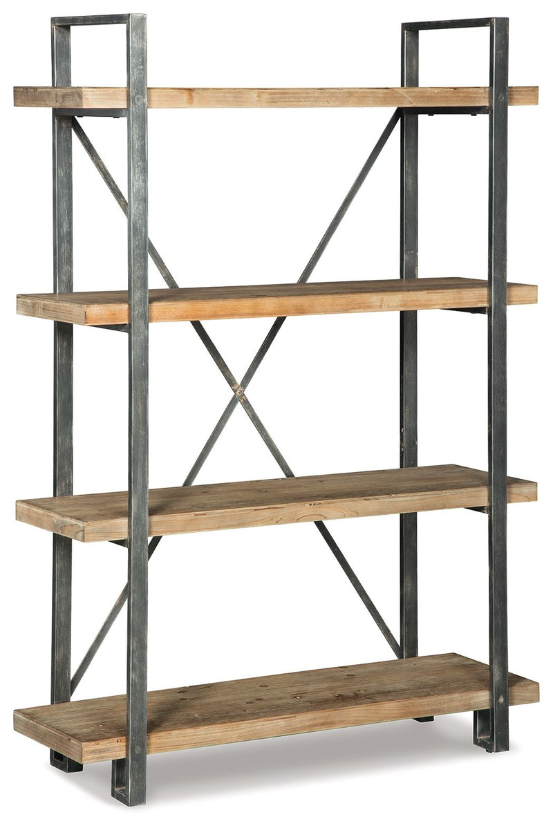 Forestmin - Bookcase - Brown / Black - R&R Furniture Gallery (Fountain Valley, CA)